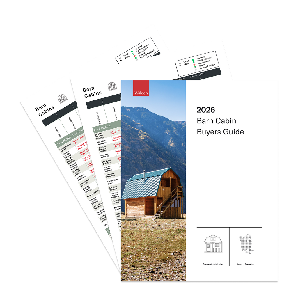 2026 Barn Cabins Buyers Guide