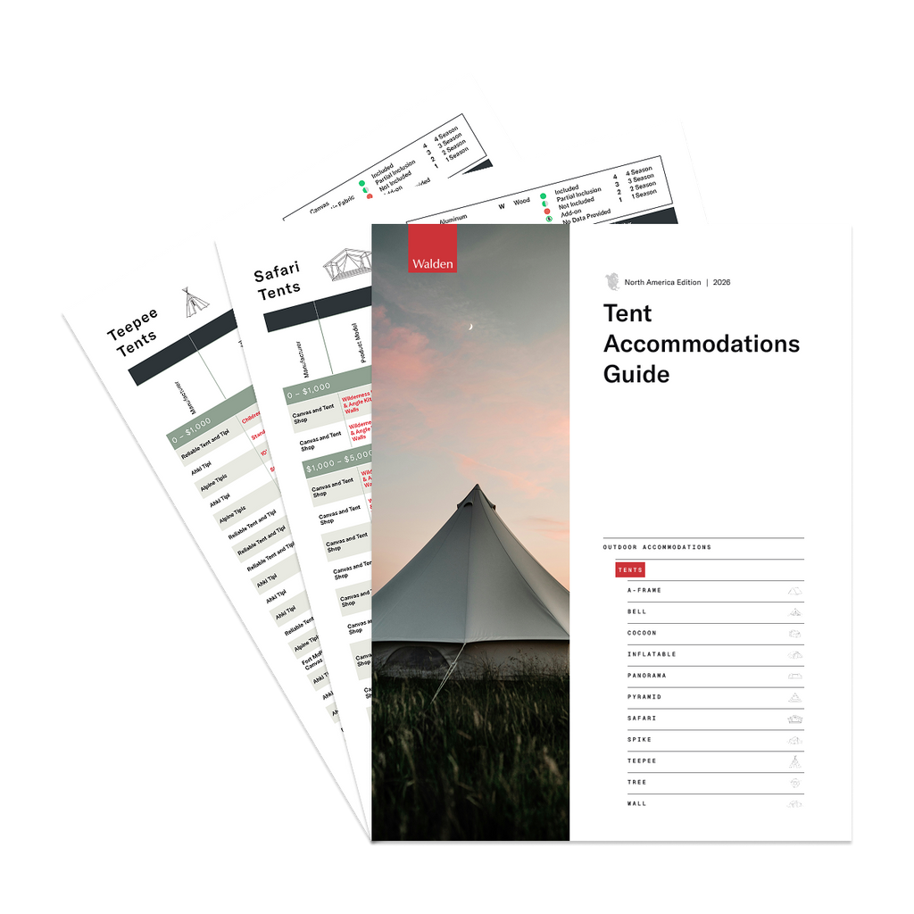 2026 Tent Accommodations Guide