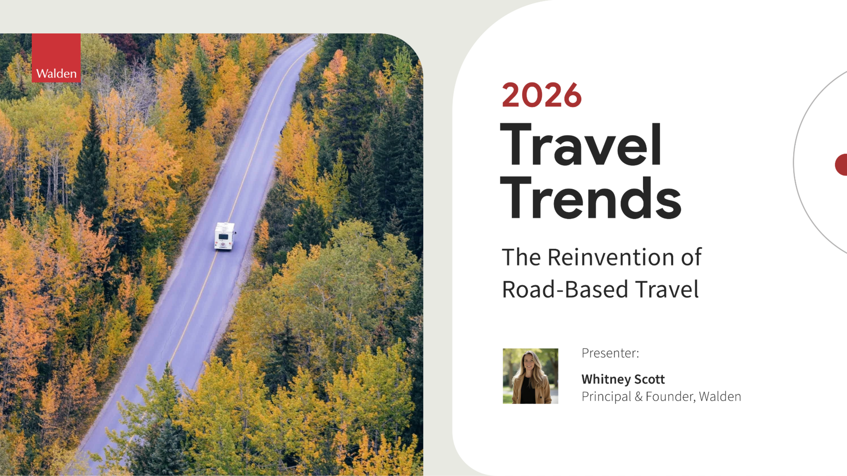 2026 Travel Trends: The Reinvention of Road-Based Travel (Presentation Deck)